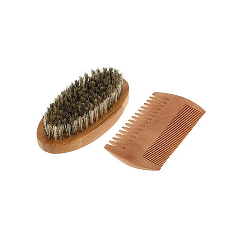 Mustache and  Beard Brush Comb Set