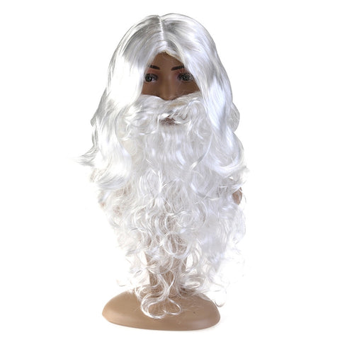 Deluxe White Santa Fancy Wig
