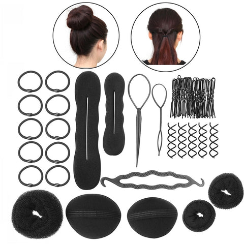PIXNOR  Girls DIY Hair Styling Accessories Kit