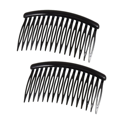 2pcs Girls 16-teeth Plastic Hair Comb / Hair Clip / Hair Pin / Hair Accesories