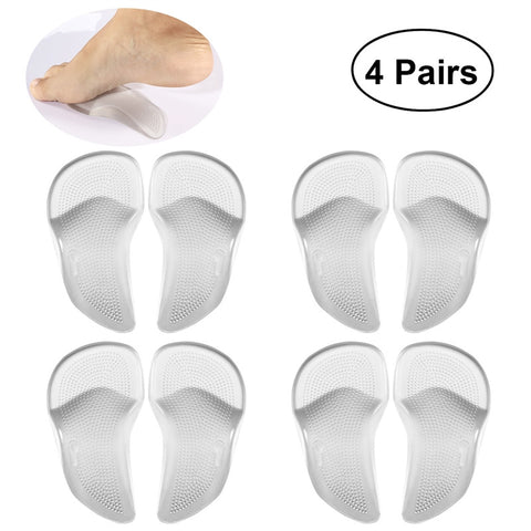 ETEREAUTY 4 Pairs Arch Support Insoles Cushions