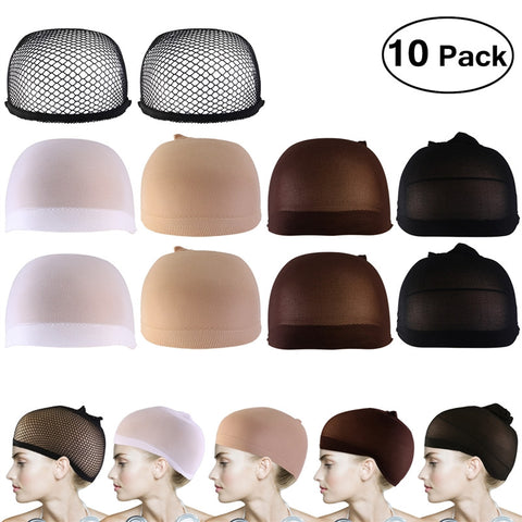 PIXNOR 10pcs Wig Caps