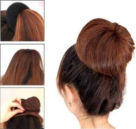 3 Pcs Sponge Women Hair Bun