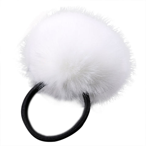 1PX Rabbit Fur Hair Elastic  Band