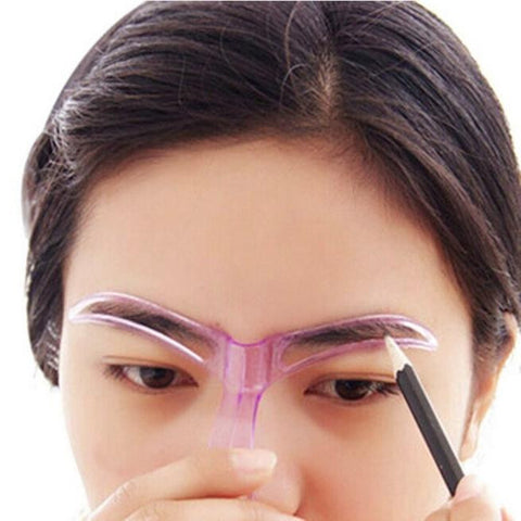 Drawing Blacken Eyebrow Template