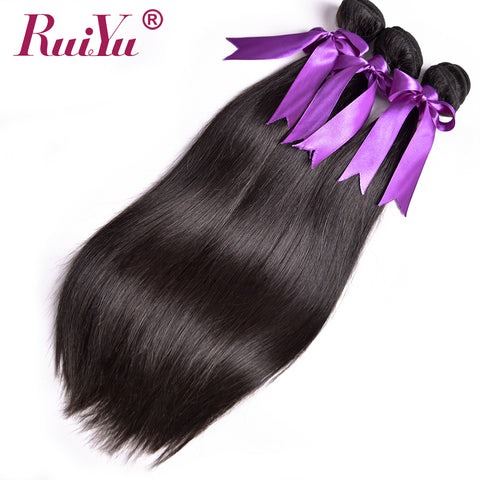RUIYU Peruvian Straight Hair Bundles