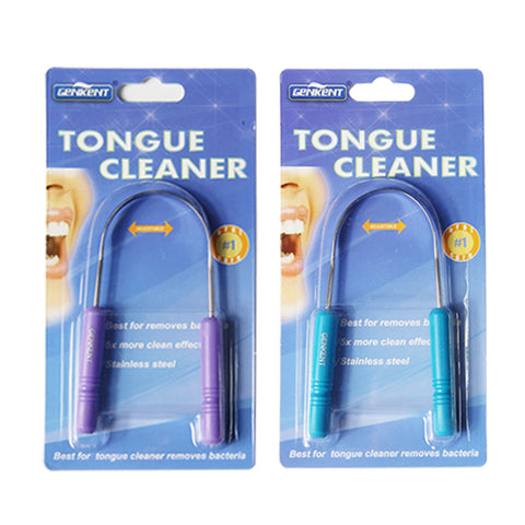 2PCS Stainless Steel Tongue Cleaner