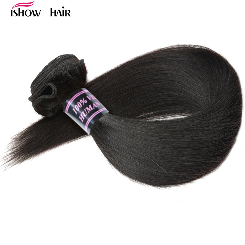 Ishow Brazilian Straight Hair Weave Bundles